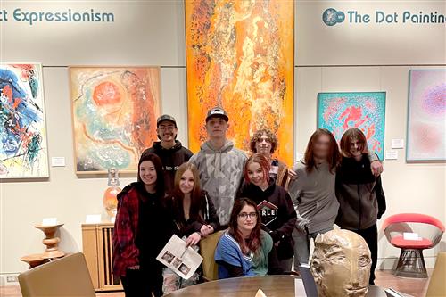 EHS students at the Kirkland Museum in Denver