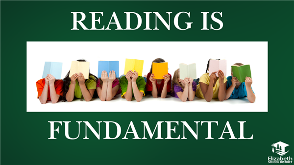 a full screen graphic showing kids reading books