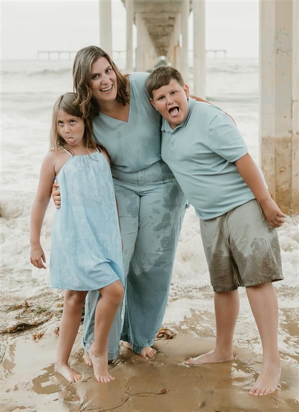 Ms. Lenz and her kids!