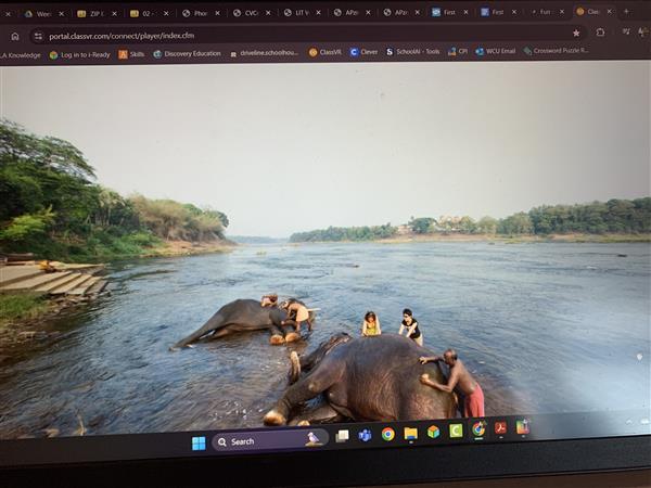 VR Headset from Teacher Laptop
